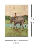 Sam Toft Two Riders - obraz na płótnie