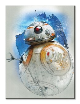 Gwiezdne Wojny Star Wars: The Last Jedi (BB-8 Brushstroke) - obraz na płótnie