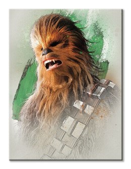 Gwiezdne Wojny Star Wars: The Last Jedi (Chewbacca Brushstroke) - obraz na płótnie