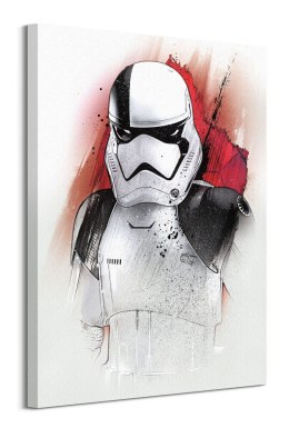 Gwiezdne Wojny Star Wars: The Last Jedi (Executioner Trooper Brushstroke) - obraz na płótnie