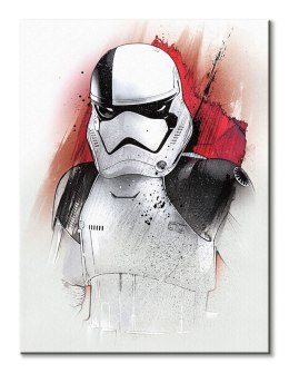 Gwiezdne Wojny Star Wars: The Last Jedi (Executioner Trooper Brushstroke) - obraz na płótnie