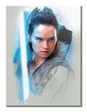 Gwiezdne Wojny Star Wars: The Last Jedi (Rey Brushstroke) - obraz na płótnie