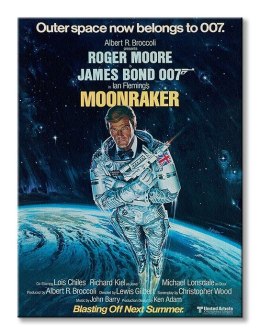 James Bond (Moonraker Outer Space) - Obraz na płótnie