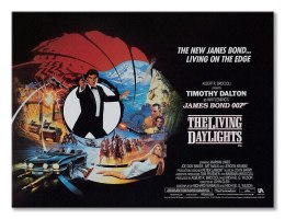 James Bond (The Living Daylights ...) - Obraz na płótnie