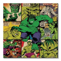 Marvel comics (Hulk) - Obraz na płótnie