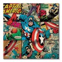 Marvel comics (Kapitan Ameryka) - Obraz na płótnie