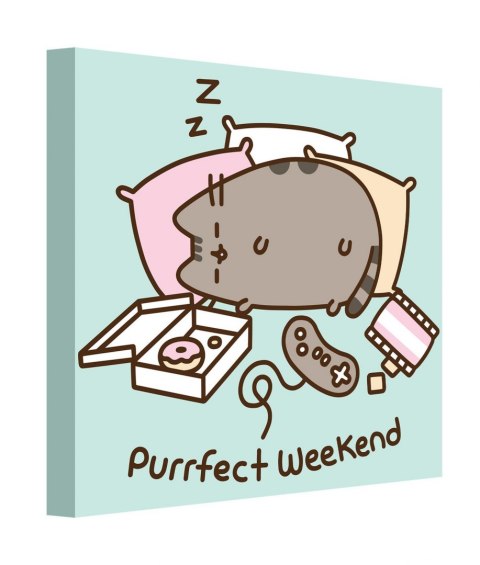 Pusheen (Purrfect Weekend) - obraz na płótnie