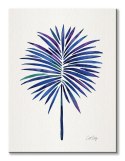 Indigo Fan Palm - obraz na płótnie