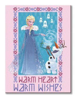 Kraina Lodu Frozen Adventure Warm Heart Warm Wishes - obraz na płótnie