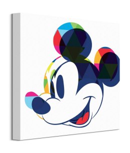 Myszka Miki Colour Shadow - obraz na płótnie