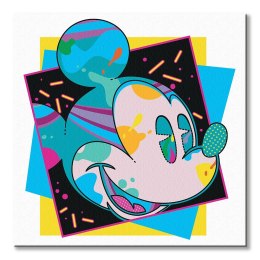 Myszka Miki Miami - obraz na płótnie