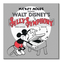 Myszka Miki Silly Symphony - obraz na płótnie