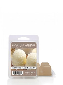 Country Candle - Coconut Marshmallow - Wosk zapachowy "potpourri" (64g)