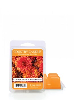 Country Candle - Golden Mums & Honeycrisp - Wosk zapachowy 