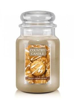 Country Candle - Maple Sugar Cookie - Duży słoik (680g) 2 knoty