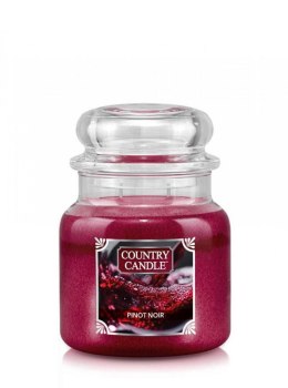 Country Candle - Pinot Noir - Średni słoik (453g) 2 knoty