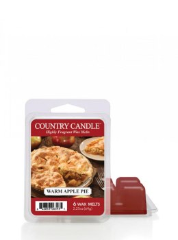 Country Candle - Warm Apple Pie - Wosk zapachowy 