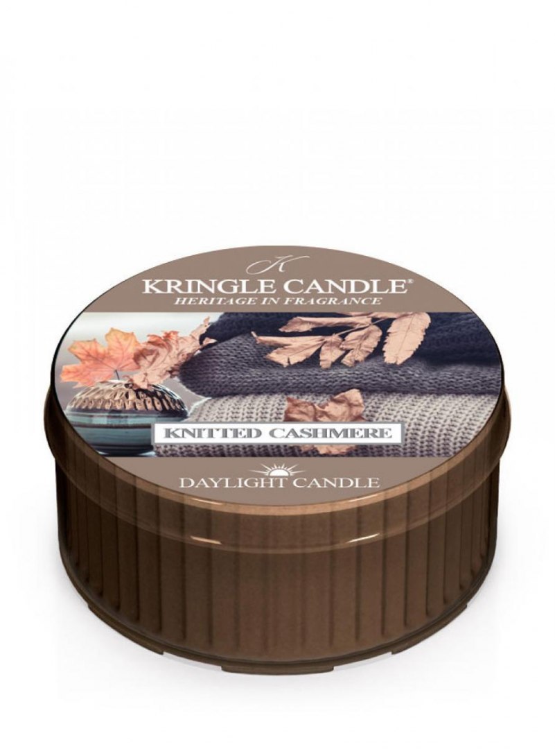Kringle Candle - Knitted Cashmere - Świeczka zapachowa - Daylight (42g)