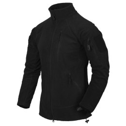 ALPHA TACTICAL Jacket - Grid Fleece - Black