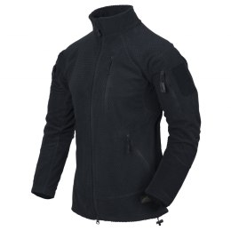 ALPHA TACTICAL Jacket - Grid Fleece - Navy Blue