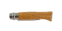 Nóż składany Opinel No. 8 Inox dąb