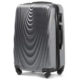 304, Średnia walizka podróżna Wings M, Silver