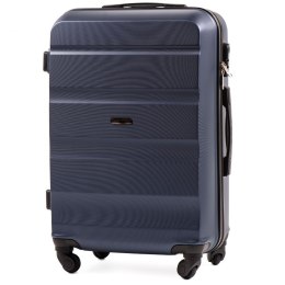 AT01, Średnia walizka podróżna Wings M, Blue