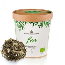 Brown House & Tea - Luu - bio zielona herata z trawą cytrynową 40g
