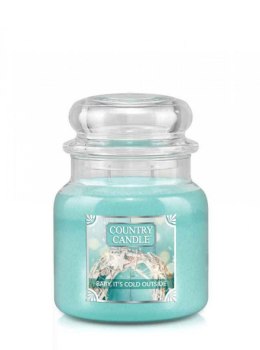 Country Candle - Baby It's Cold Outside - Średni słoik (453g) 2 knoty
