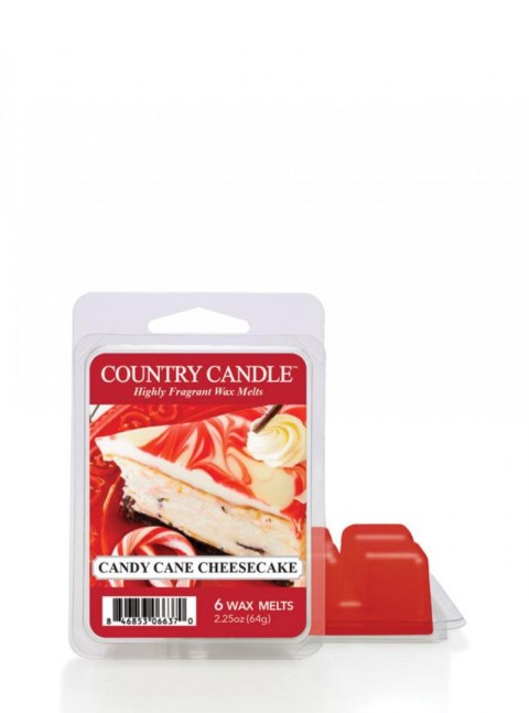 Country Candle - Candy Cane Cheesecake- Wosk zapachowy "potpourri" (64g)
