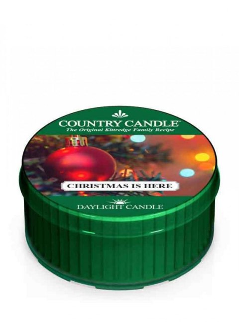 Country Candle - Christmas Is Here - Świeczka zapachowa - Daylight (42g)