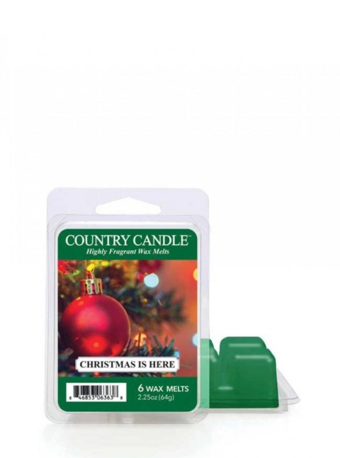 Country Candle - Christmas Is Here - Wosk zapachowy "potpourri" (64g)