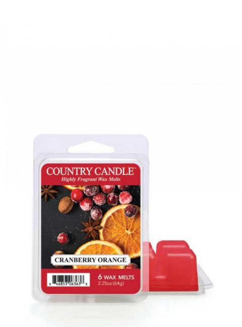 Country Candle - Cranberry Orange - Wosk zapachowy "potpourri" (64g)