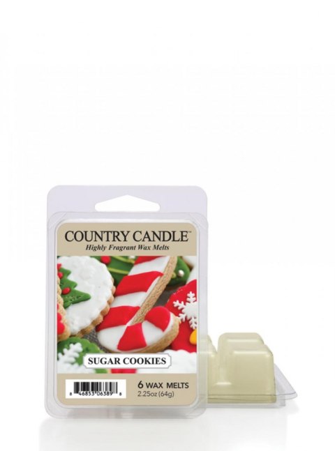 Country Candle - Sugar Cookies - Wosk zapachowy "potpourri" (64g)