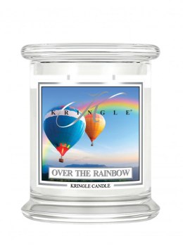 Kringle Candle - Over the Rainbow - średni, klasyczny słoik (411g) z 2 knotami