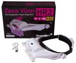 Lupa nagłowna Levenhuk Zeno Vizor HR2 z akumulatorem