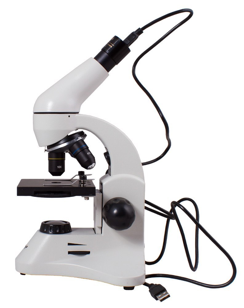 Mikroskop cyfrowy Levenhuk Rainbow D50L PLUS 2M, Moonstone\Kamień księżycowy
