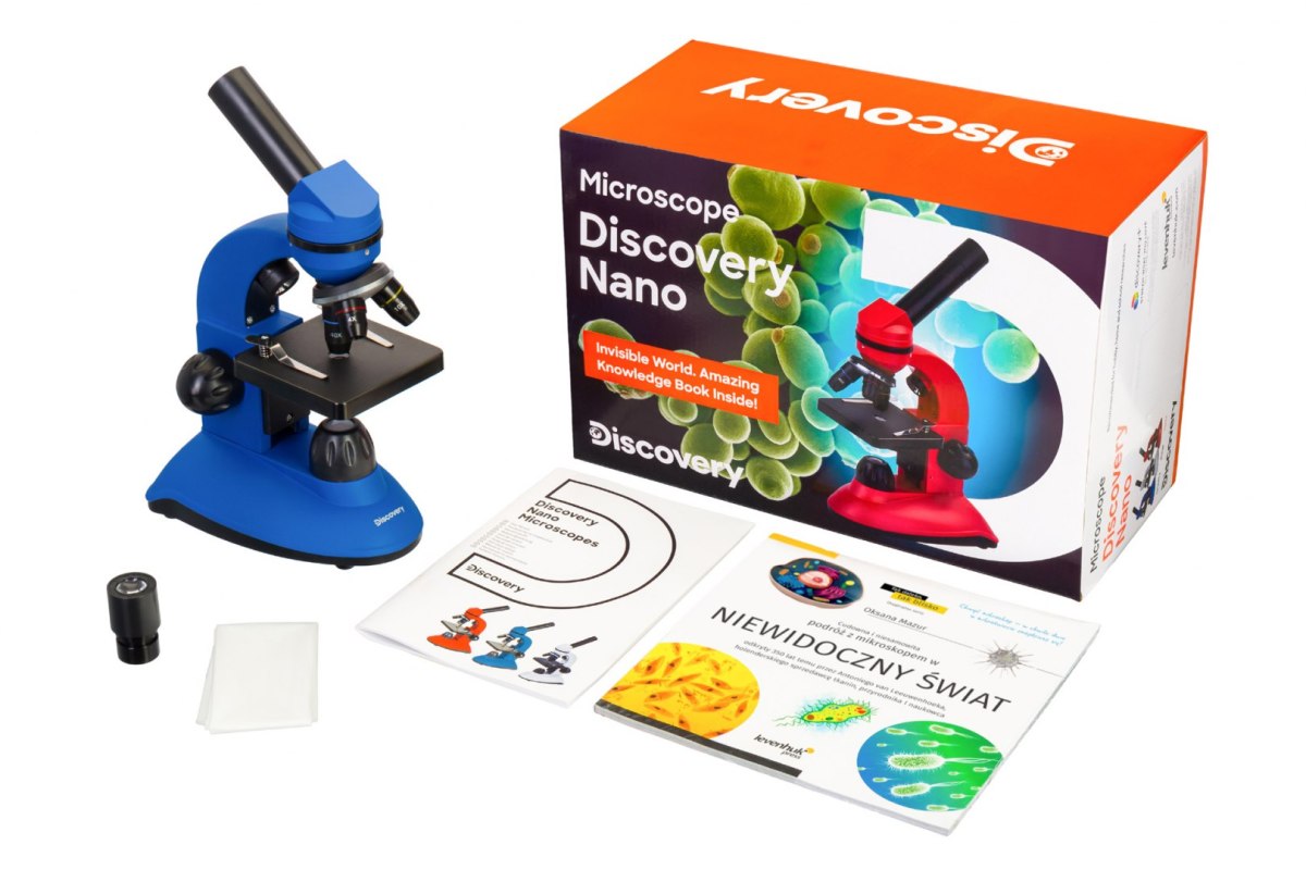Mikroskop Discovery Nano Gravity z książką
