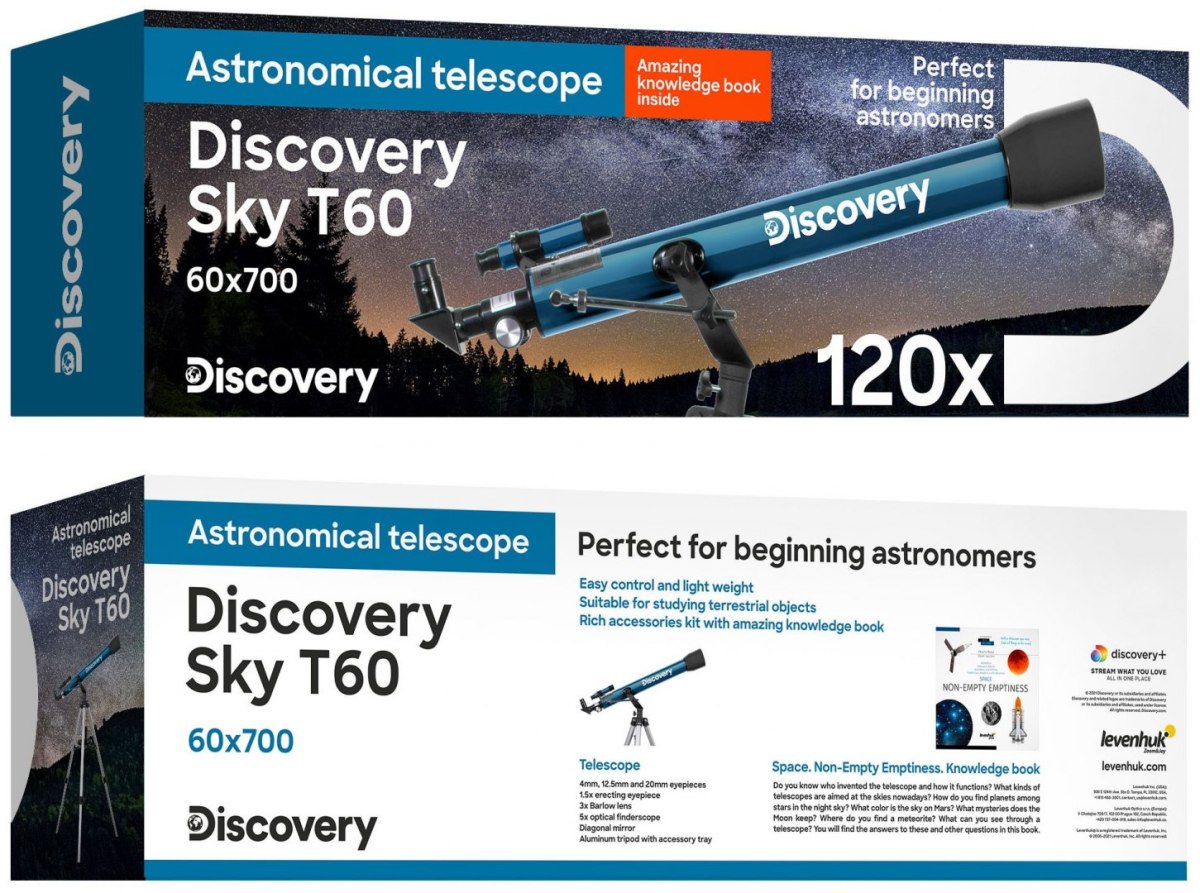 Teleskop Discovery Sky T60 z książką