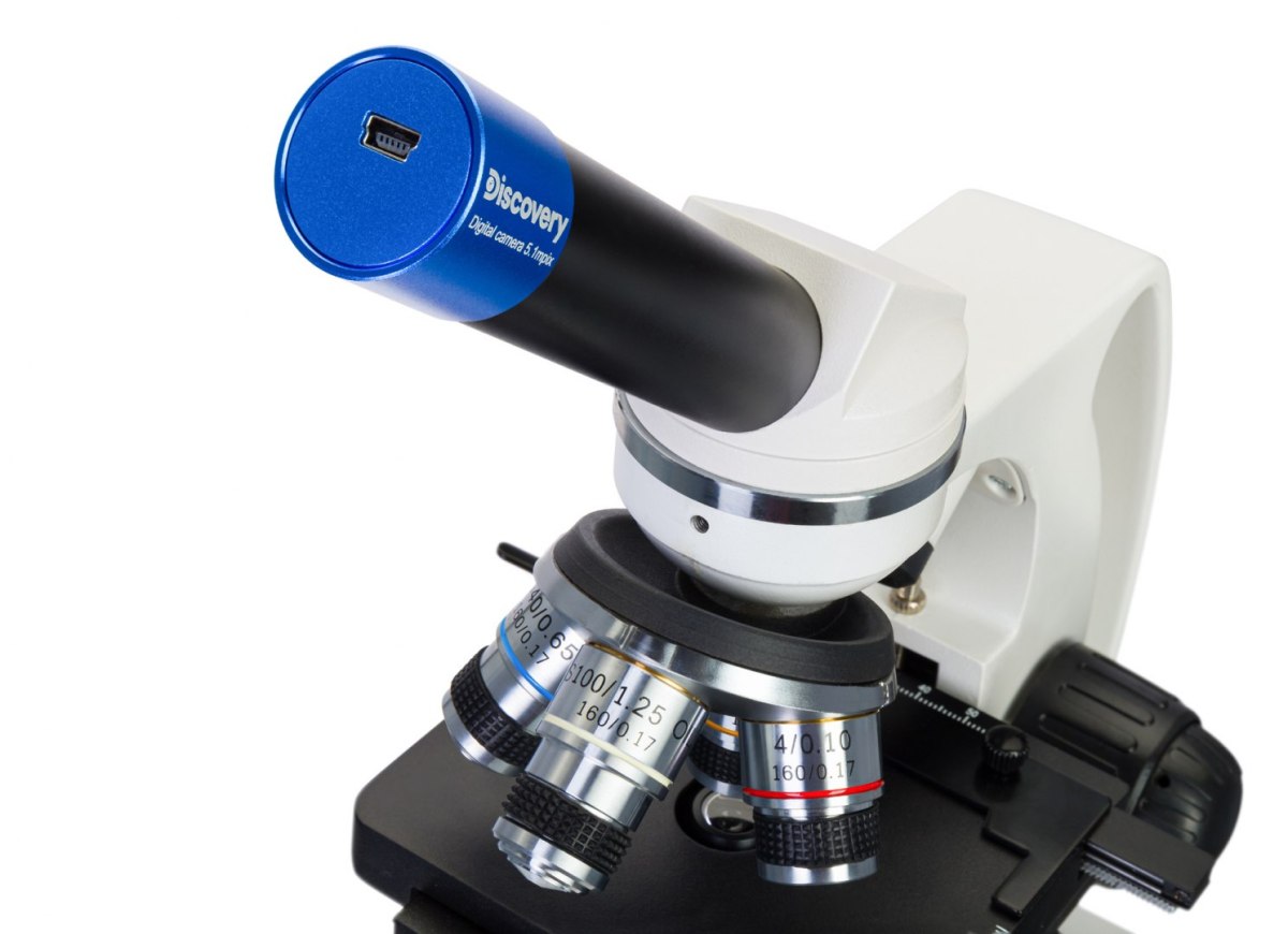 Mikroskop cyfrowy Discovery Atto Polar z książką