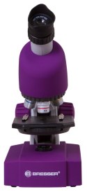 Mikroskop Bresser Junior 40x-640x, purpurowy