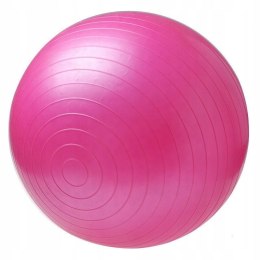 BE READY Piłka do yogi gimnastyki różowa PVC 65cm