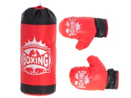 Worek bokserski i rękawice zestaw do boksowania