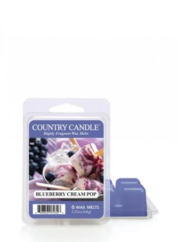 Country Candle - Blueberry Cream Pop - Wosk zapachowy "potpourri" (64g)