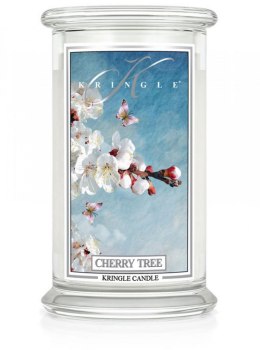 Kringle Candle - Cherry Tree - duży, klasyczny słoik (623g) z 2 knotami