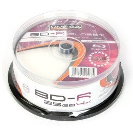 FREESTYLE BD-R BLU-RAY 25GB 6X FF WHITE INKJET PRINTABLE GLOSSY CAKE*25 [41567]