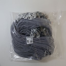 OMEGA ADDER FABRIC CABLE KABEL BRAIDED TYPE-C TO USB 1,5A 118 COPPER POLYBAG OEM 2M GREY [44188]