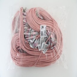 OMEGA BOA FABRIC CABLE KABEL BRAIDED LIGHTNING TO USB 1,5A 118 COPPER POLYBAG OEM 2M ROSE GOLD [44182]
