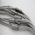 OMEGA PSEUDONAJA USB CABLE KABEL 3IN1 MICRO-USB TYPE-C LIGHTNING 1,5A POLYBAG OEM 1,2M GREY [44221]