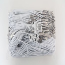 OMEGA PSEUDONAJA USB CABLE KABEL 3IN1 MICRO-USB TYPE-C LIGHTNING 1,5A POLYBAG OEM 1,2M SILVER [44218]